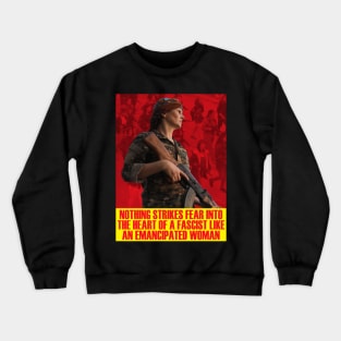 Rojava Kurdish YPJ Crewneck Sweatshirt